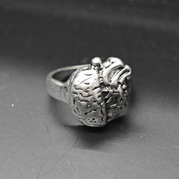 Anatomical Brain and Heart Ring - Picture 1 of 4